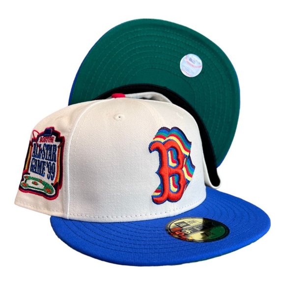 New Era Boston Red Sox 59FIFTY Fitted Hat Cap 1999 All Star Game Patch - Picture 8 of 9